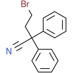 4-bromo-2,2-diphenyl-butyronitrile