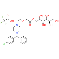 Cetirizine sorbitol ester trifluoroacetate