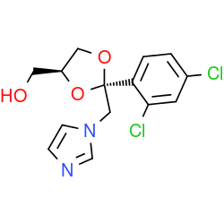 cis-2-(2,4-dichlorophenyl)-2-(1H-imidazol-1-ylmethyl)-1,3-dioxolane-4-methanol