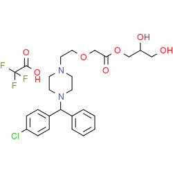 Cetirizine glycerol ester trifluoroacetate